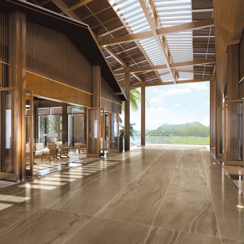 SANDSTONE BROWN POLISHED